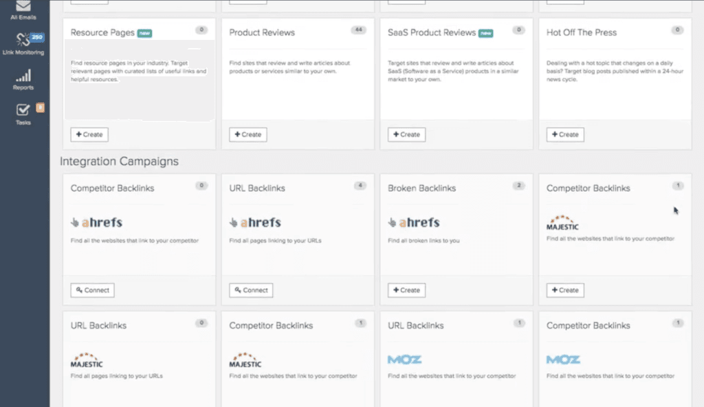 pitchbox campaigns