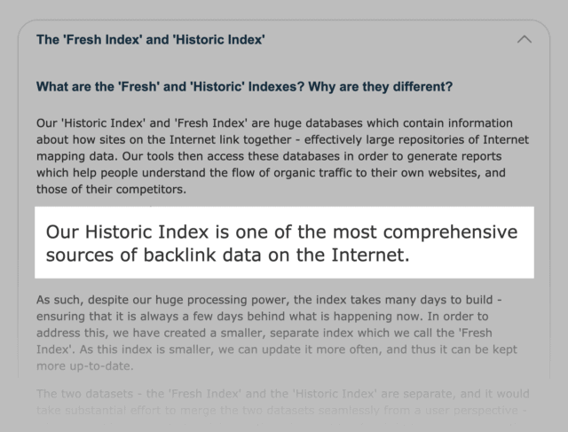 majestic seo claims to be the best backlink checker